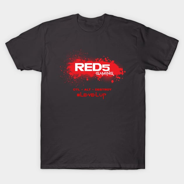 Red5Gaming Level Up T-Shirt by Scarif Podcast